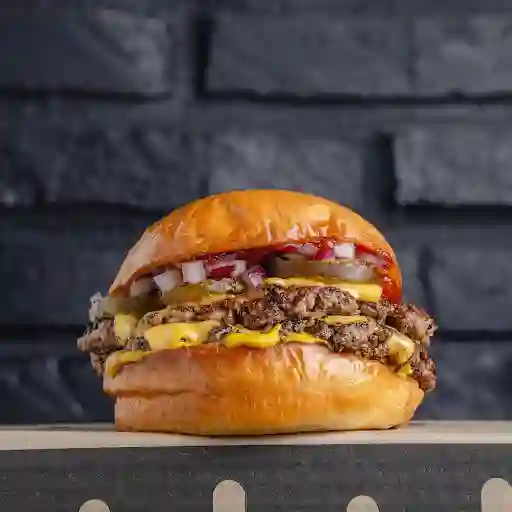 Cheese Burger Doble!