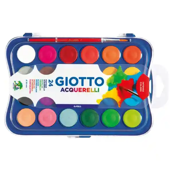 Giotto Aquarela Colores 30 mm