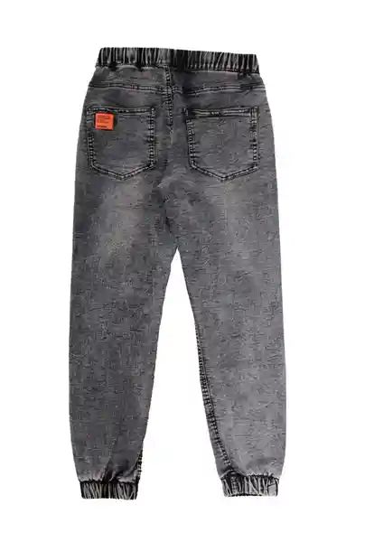 Jean Junior Jogger Cosmic 346 Niño Negro Talla 12 Años Ficcus