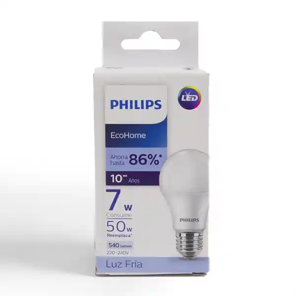 Philips Ampolleta Led 7W