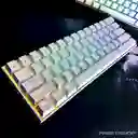 Teclado Gamer Mecánico Draconic Blanco Rgb Redragon K530W