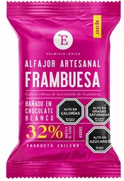 Entrelagos Alfajor Frambuesa Blanco