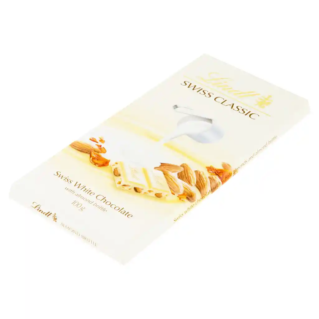 Lindt Chocolate Blanco Turron De Almendras