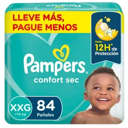 Pampers Pañal Confort Sec SXXG