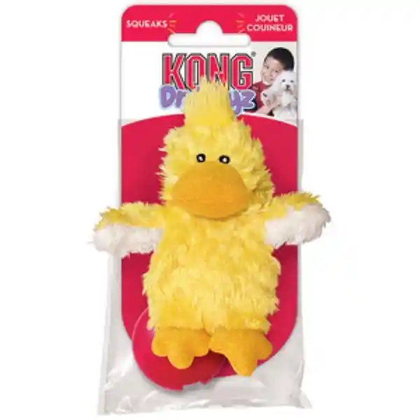 Kong Peluche de Pato Dr. Noyz Con Sonido Perro