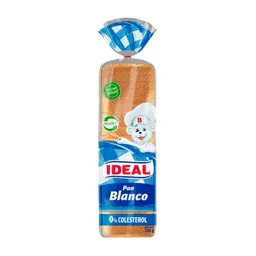 Bimbo Ideal Pan de Molde Blanco 0% Colesterol