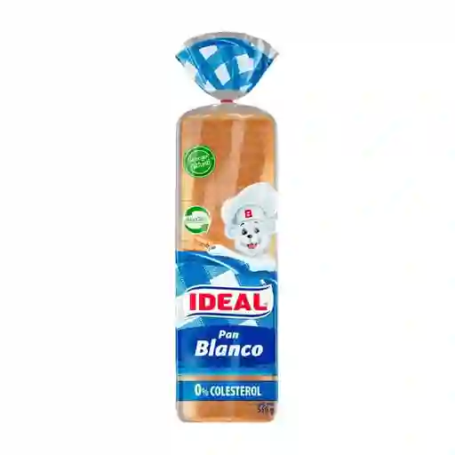 Ideal Pan de Molde Blanco 0% Colesterol