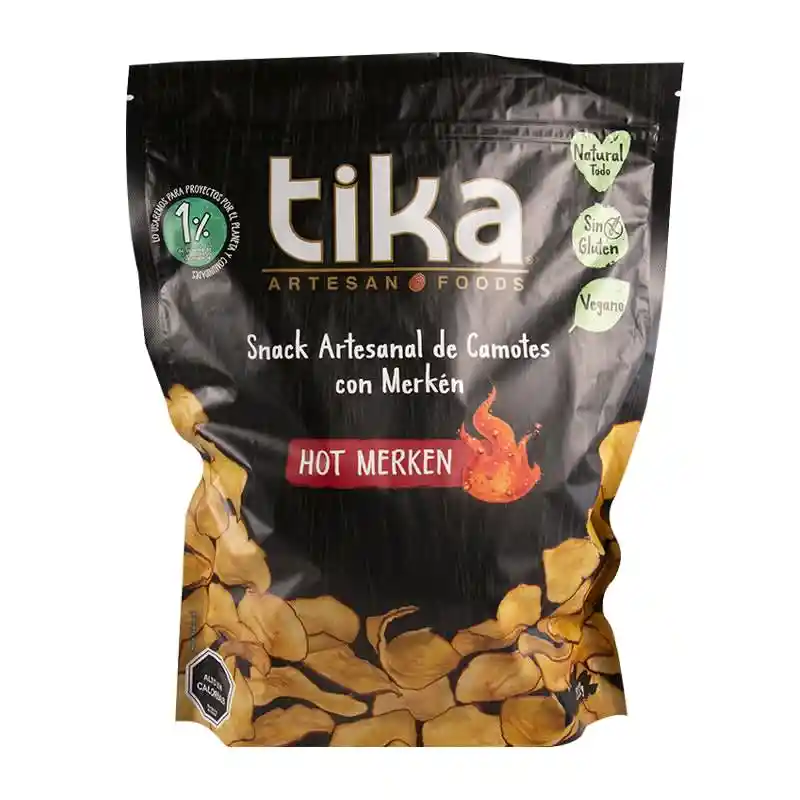 Tika Snack Artesanal de Camotes con Merkén