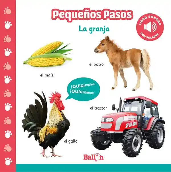 La Granja - Pequeños Pasos (libro Sonoro)