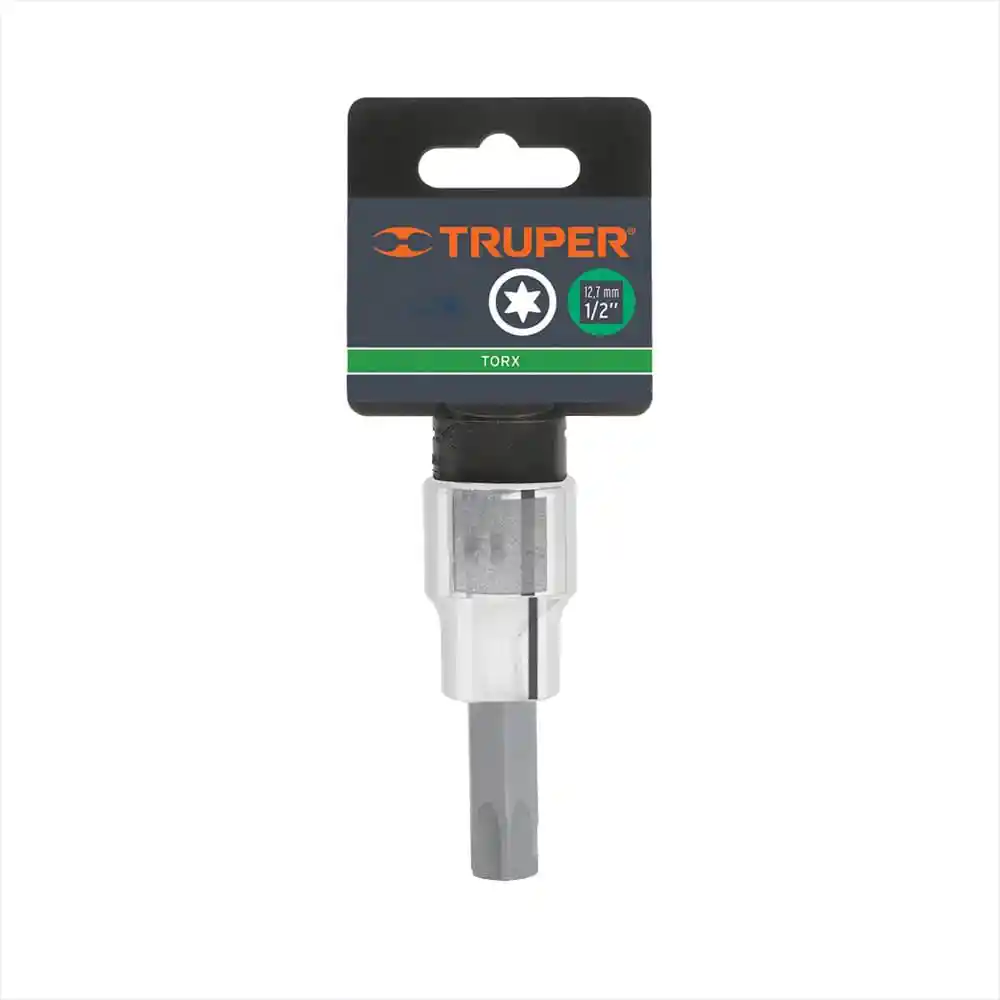 Truper Dado de Punta Torx Cuadrante 1/2'' T55