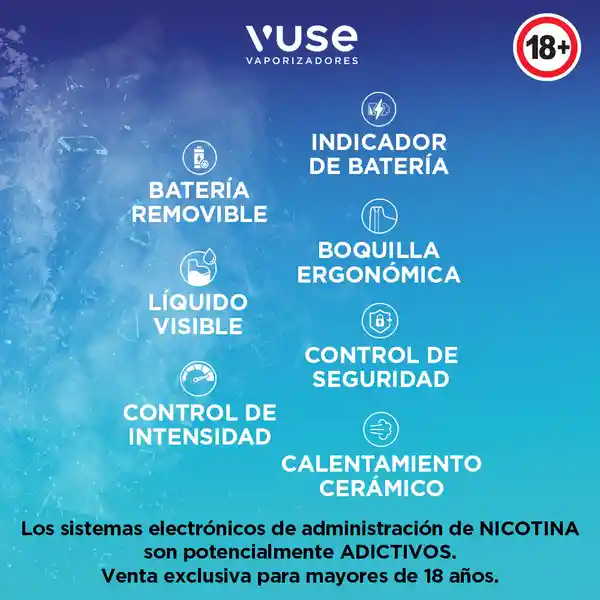 Vaporizador Vuse GO 5000 Green Apple