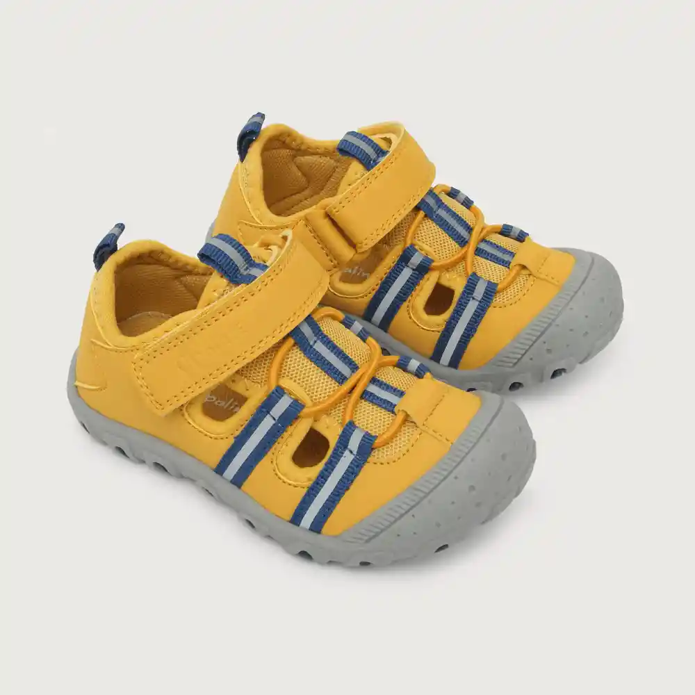 Sandalias Outdoor Niño Amarilla Talla 29
