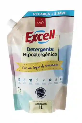 Excell Detergente Hipoalergénico