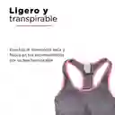 Brasier Deportivo Acolchonado Para Mujer Gris S/M Miniso