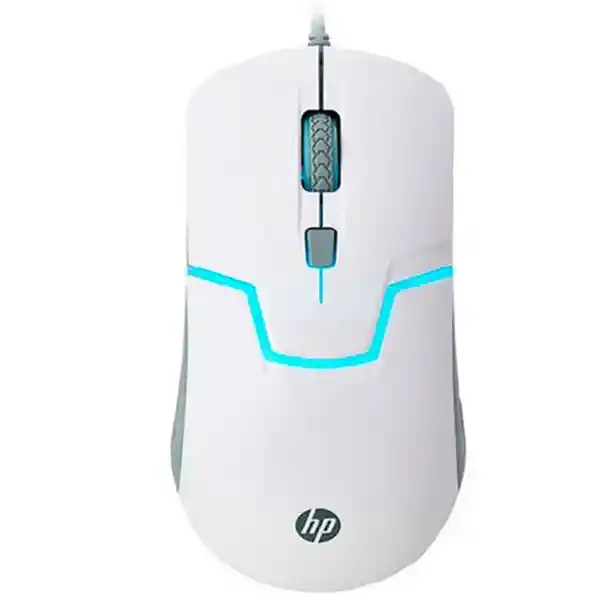 Hp Mouse Alámbrico Gamer Blanco M100
