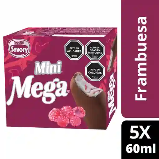Mega Paleta Sabor Frambuesa Mini Multipack
