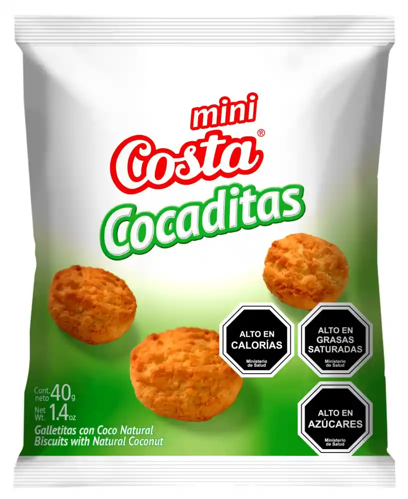 Costa Galletas Mini Cocaditas