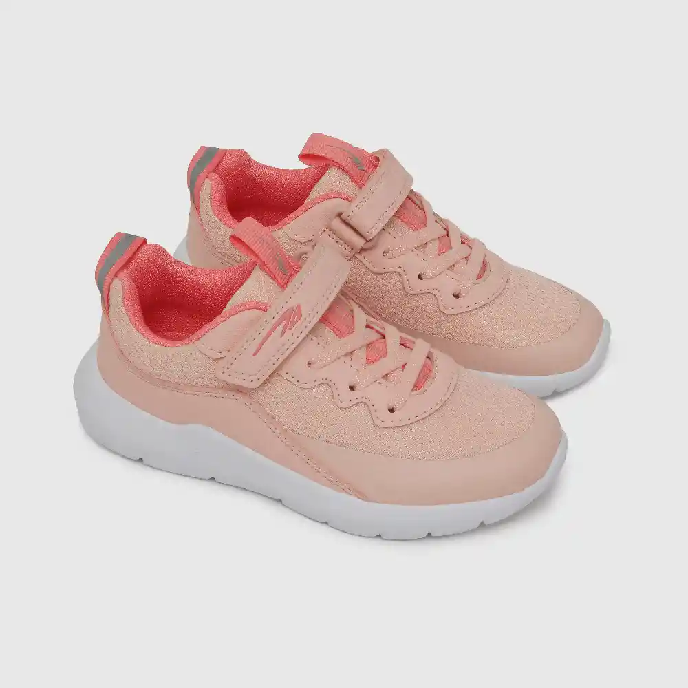 Zapatillas Deportiva Caña Baja Niña Rosado Talla 33