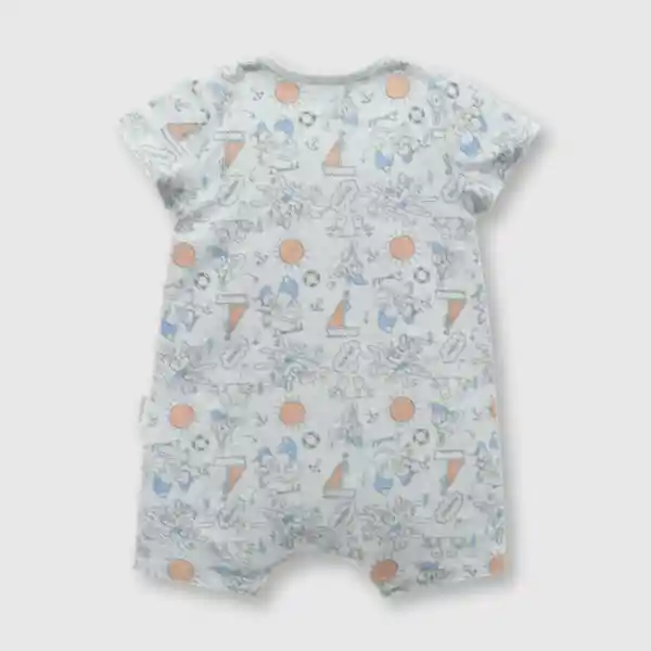 Osito Mickey de Bebé Niño Gris Melange Talla 0/3M Colloky