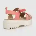 Sandalias Velcro Niña Naranjo Talla 38