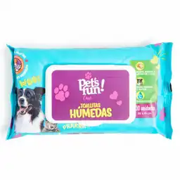 Pets Fun Toalla Húmeda Mascotas