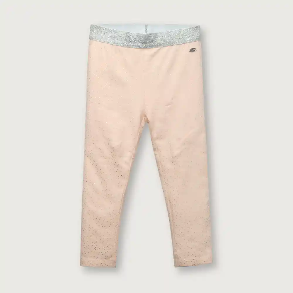 Calza Navidad De Niña Damasco Talla 18 Meses