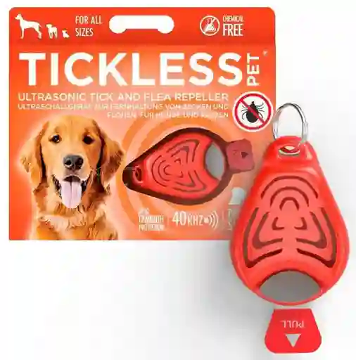 Tickless Repelente Ultrasónico Antipulgas y Garrapatas para Perros