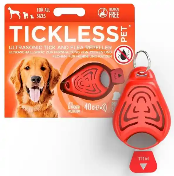 Tickless Repelente Ultrasónico Antipulgas y Garrapatas para Perros