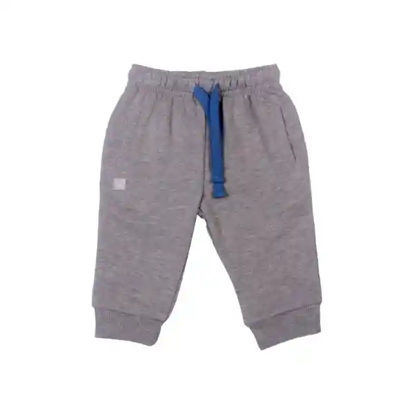 Pantalón Buzo Bebe Niño Gris claro Pillin 6 M