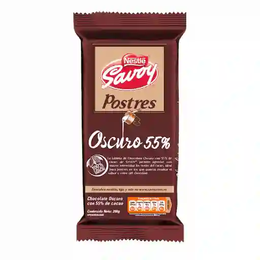 Savoy Chocolate de Postre