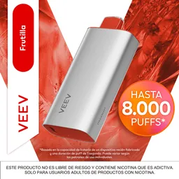 Vaporizador Strawberry 8000 Veev Now