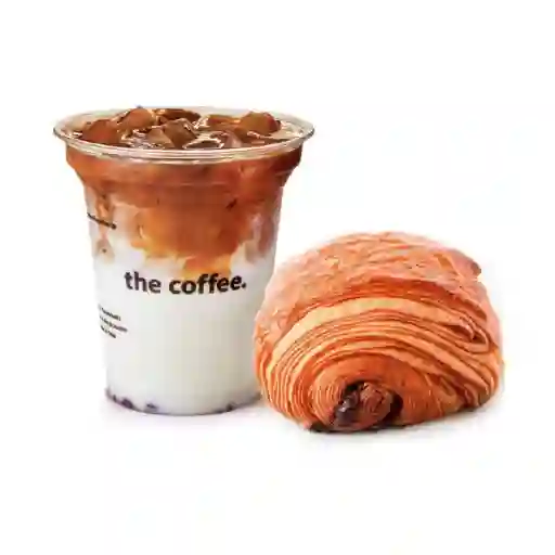 Iced Vainilla + Pain au Chocolat