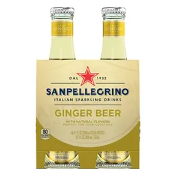 Ginger Beer Sanpellegrino Botella 200 Ml Pack 4 Unid