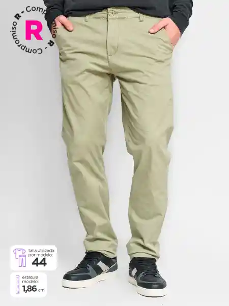 Index Pantalón New Smoke tt Verde 40