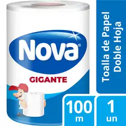 Nova Toalla de Papel Doble Hoja Tamaño Gigante