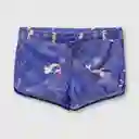 Short Sirenita Con Filtro Uv De Niña Lila Talla 6a