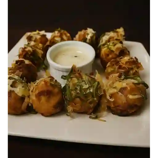 12 Ebiyaki fritos de camarón