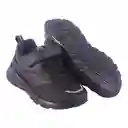 Zapatillas Escolar Niña Negro Talla 34 Pillin