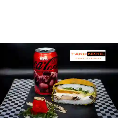 Sushi Burger Veguie +Bebida 350Ml