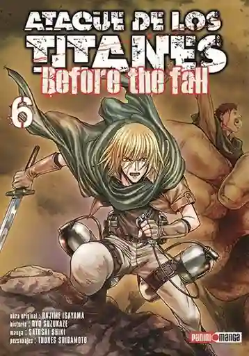 Ataque de Los Titanes Before The Fall #6 - Panini