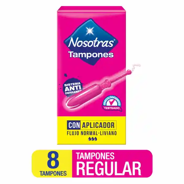 Nosotras Tampón Con Aplicador Regular