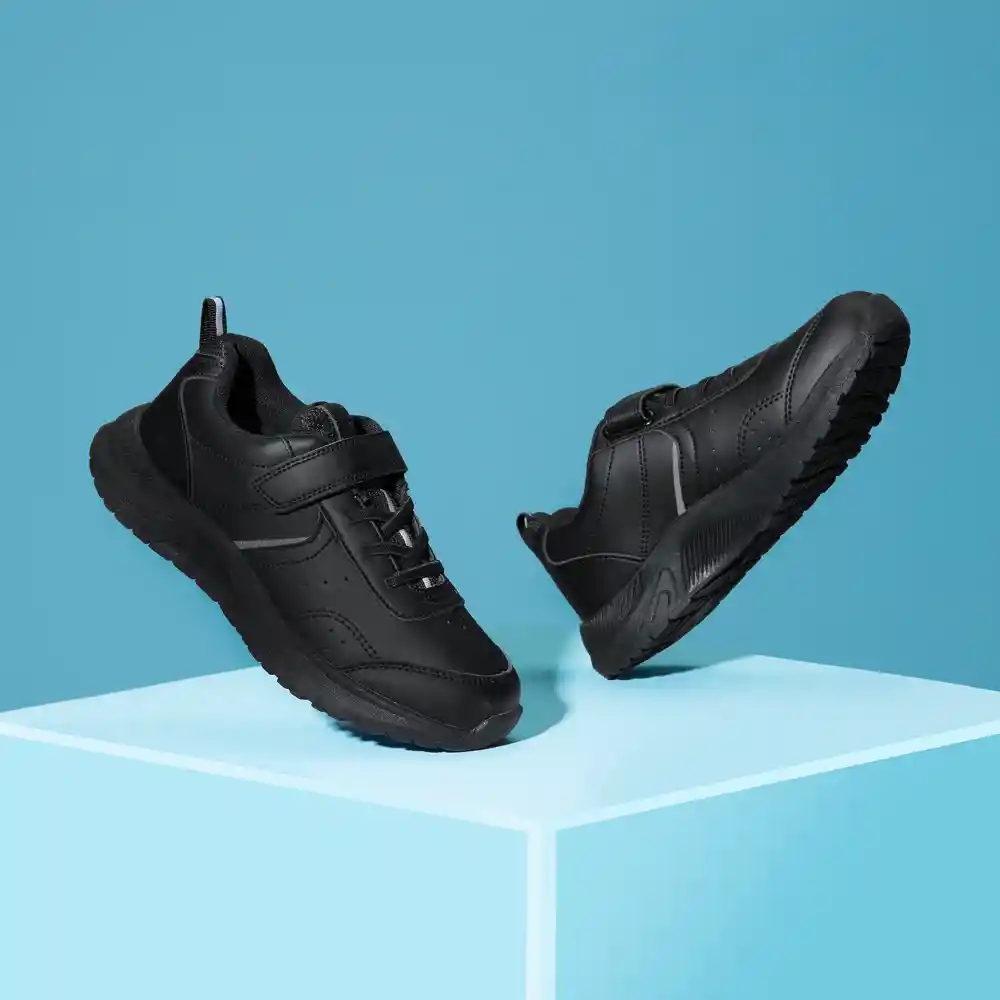 Zapatillas Escolar Unisex Senior Negra Talla 41