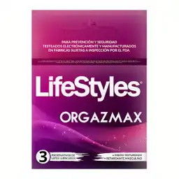 Lifestyles Condones Orgazmax