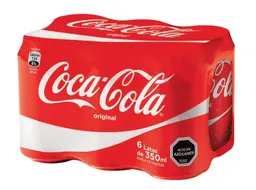 Coca-Cola Original Gaseosa Sabor a Cola en Lata