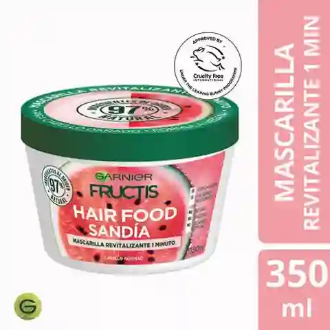 Garnier-Fructis Mascarilla Revitalizante Hair Food Sandía
