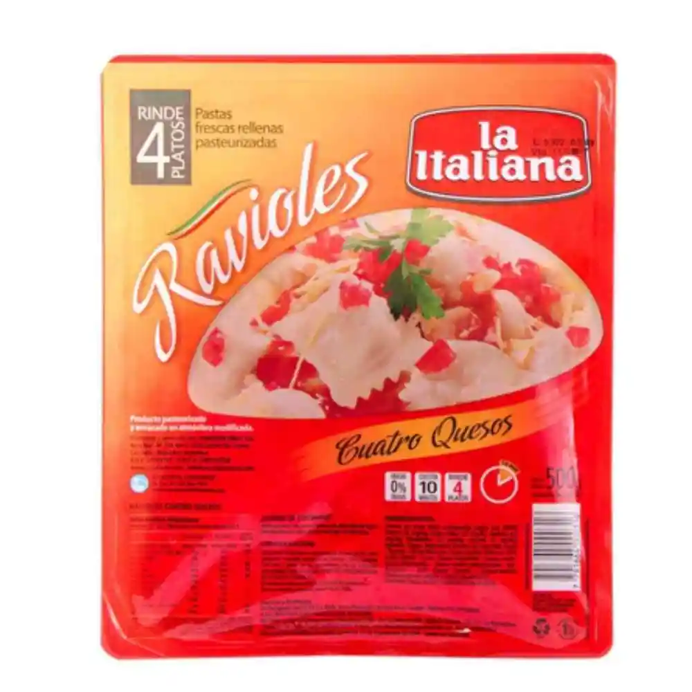 La Italiana Ravioles 4 Quesos