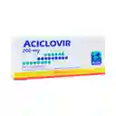 Aciclovir 200mg. Caja 24 Comp.