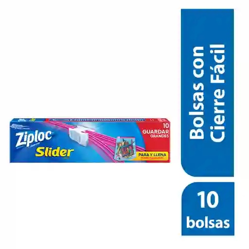Ziploc Bolsas Grandes Cierre Deslizable