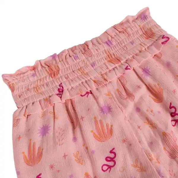 Pantalón Niña Naranja Talla 12 A Pillín