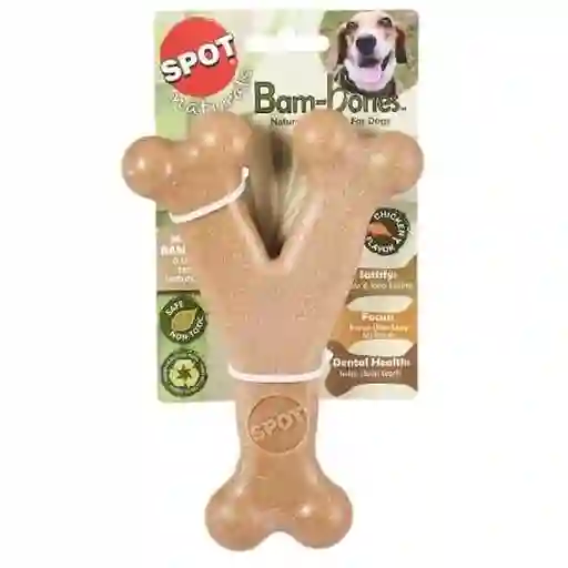 Spot Juguete Para Perro Comestible Bam-Bones Pollo Grande Y